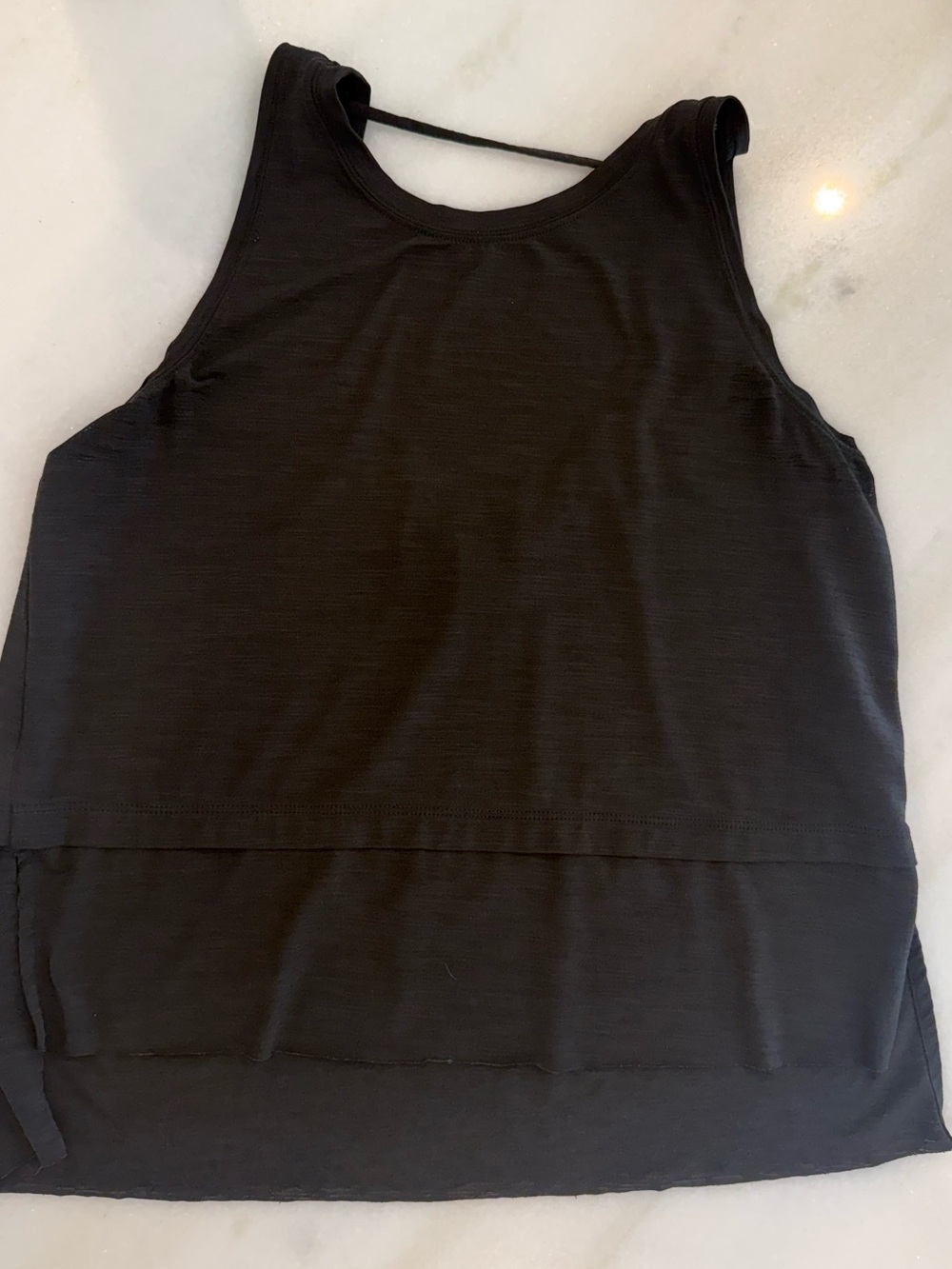 CALIA by Carrie Underwood Black Layered Tank Top